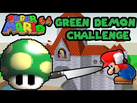 Super Mario 64 Green Demon Challenge Bob-Omb Battlefield!!!