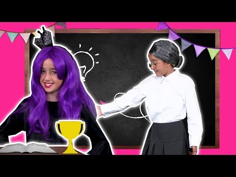Spelling Bee at Princess School 🐝 Lilliana Vs. Malice! - Princesses In Real Life | Kiddyzuzaa