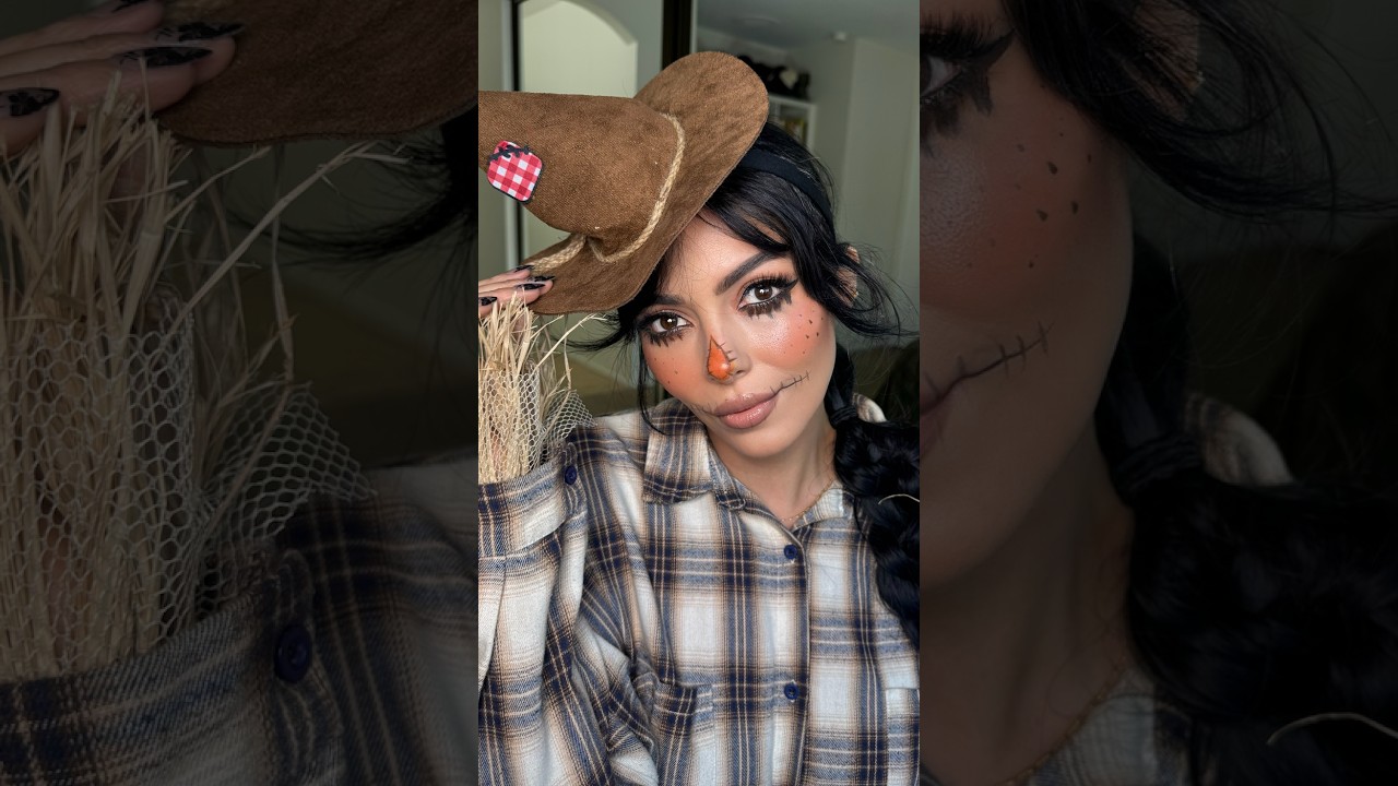 $9 Scarecrow Halloween Costume DIY! Easy Walmart Costume Kit