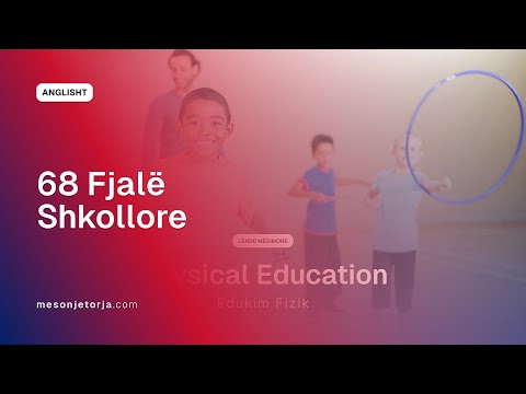 68 Fjalë Shkollore | Shkolla | Fjalor | Anglisht | Gjuhë