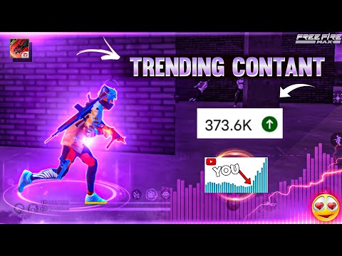 Most Trending📈 CONTENT- Free fire (5× FAST) Grow Your YT Channel- Gamer guruji 🙀