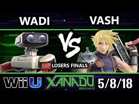 S@X 249 Smash 4 - WaDi (Rob) Vs. Vash (Cloud, Donkey Kong) - Wii U Losers Finals