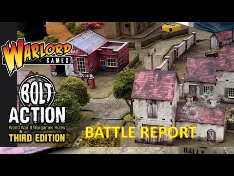 British Commandos vs German Grenadiers, 1250 points, Normandy #ww2 #boltAction #warlordgames