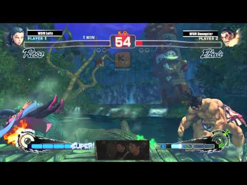 WCM Luffy vs WDM Cuongster - SSFIV Red Fight District