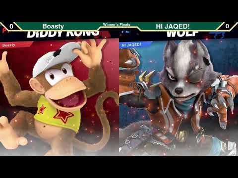 SloBroke #84 - Boasty (Diddy Kong) vs Hi JAQED! (Wolf) - Winners Finals