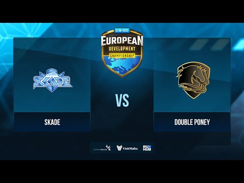 SKADE vs Double Poney - EDC Season 5 - map1 - de_dust2 [TheCraggy & MintGod]