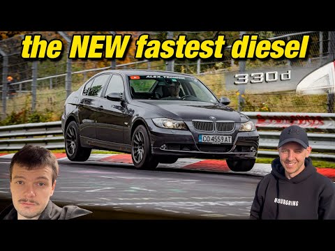 Driving the fastest diesel of the Nürburgring