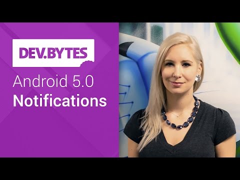 DevBytes: Notifications in the Android L Developer Preview