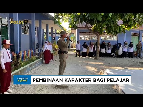 SATGAS MADAGO RAYA LAKUKAN PEMBINAAN KARAKTER KEPADA PELAJAR