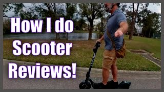 How to Shoot a Scooter Review for Amazon!