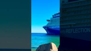 Celebrity Reflection 🛳️ #like #share #comment #subscribe #cruiseship #cruise #vacation #shorts #wow