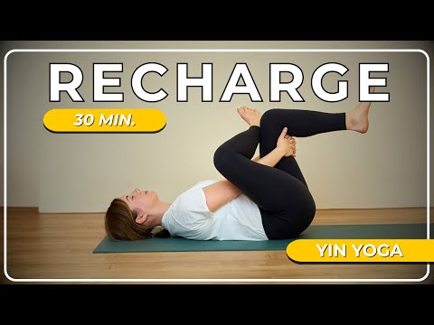 30 Min Reclined Yin Yoga for Stress Relief