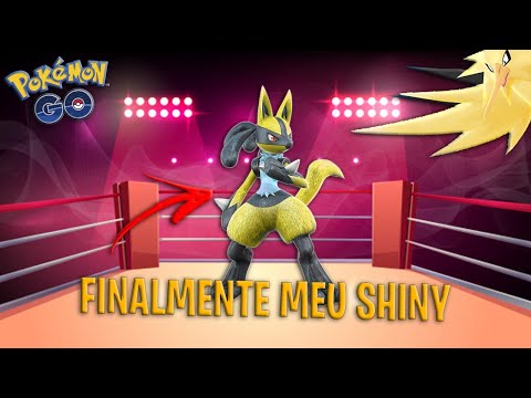 FINALMENTE consegui o meu Lucario Shiny ... enfrentando o Zapdos sombroso pela 12223123 vez