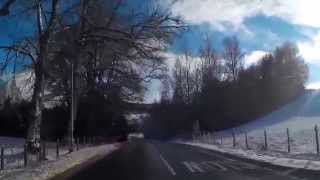 preview picture of video 'Winter Drive From Aberfeldy To Dunkeld Highland Perthshire Scotland'