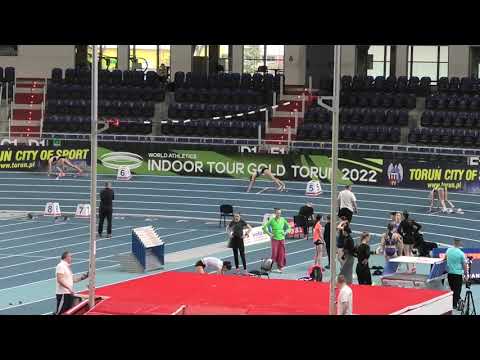 300m kobiet bieg 1 - Toruń 20220226