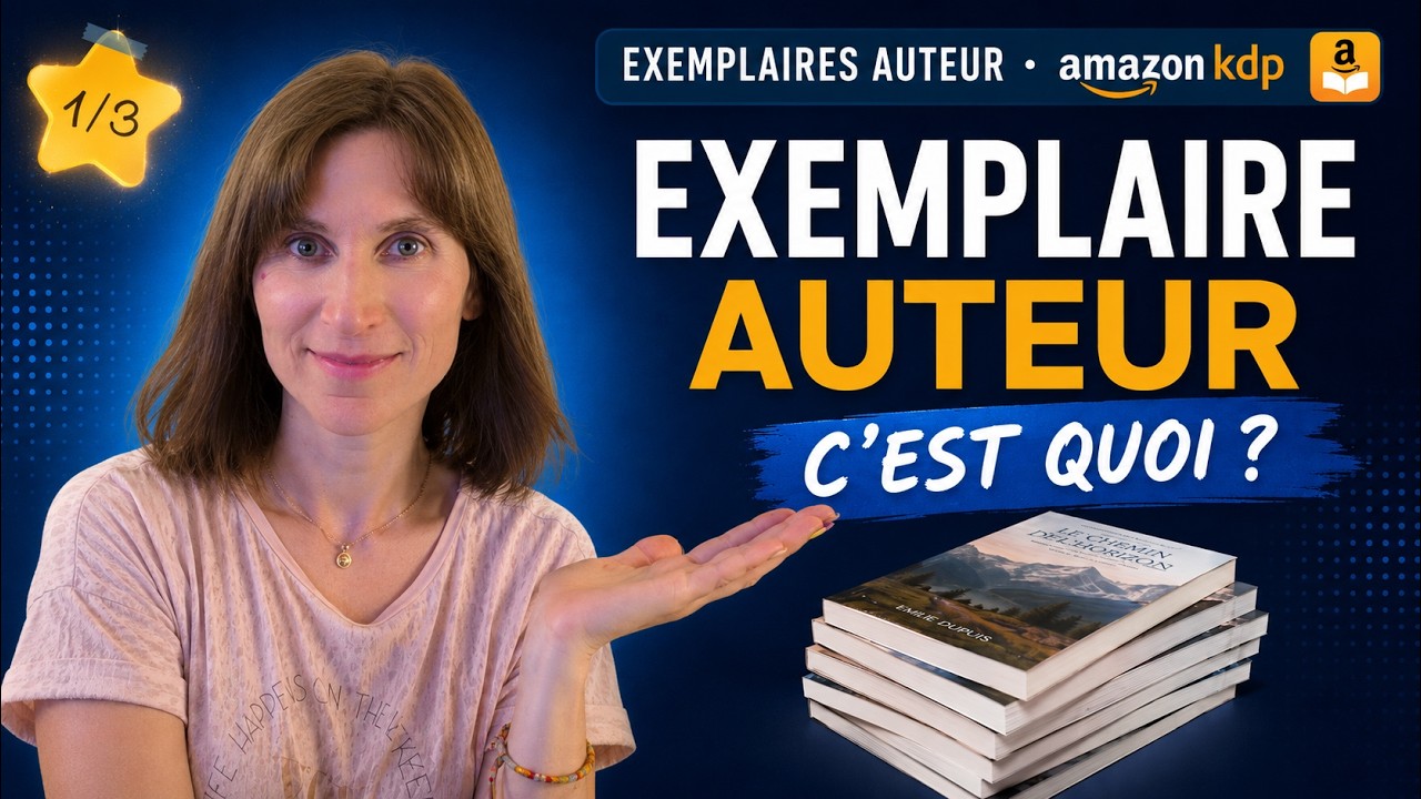 📚 1/3 Amazon KDP : c’est quoi un exemplaire auteur ?