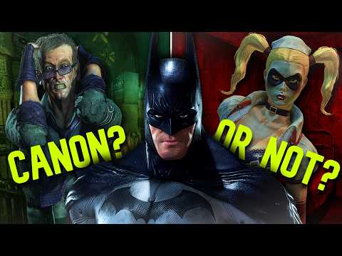 How Much Of Batman Arkham Asylum Is ACTUALLY Canon?