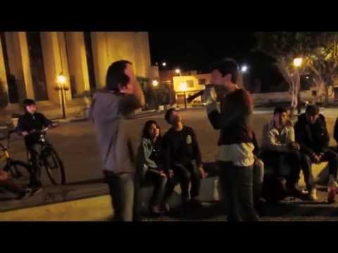Bruno vs Guillermo  - Audiciones Supremacia Mc - Plaza España