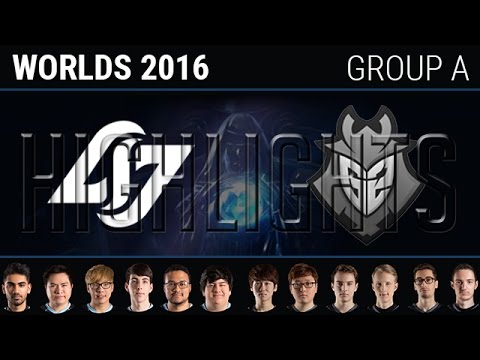 CLG vs G2 Esports, Highlights, S6 World Championship 2016 Week 2 Group A Day 5, CLG vs G2