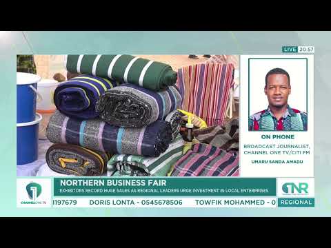 IVE From Tamale: Umaru Sanda Amadu Gives Update From Northern Business Fair 2026