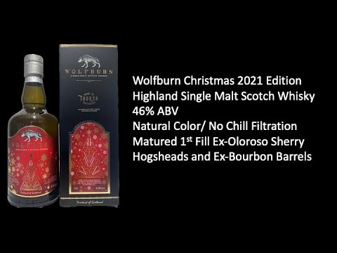 Wolfburn Christmas Edition