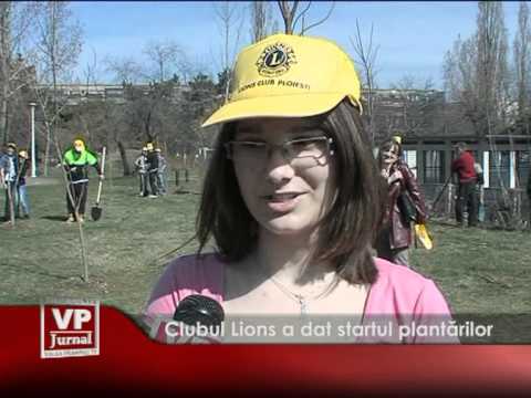 Clubul Lions a dat startul plantărilor