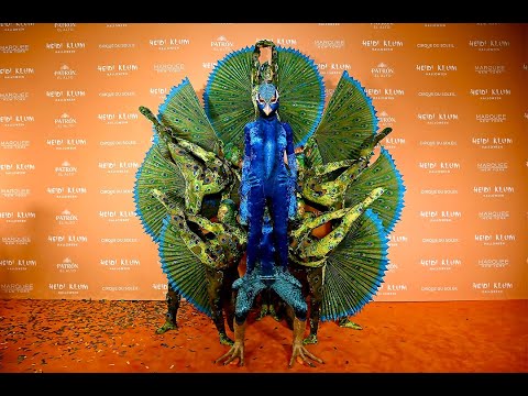 Heidi Klum Halloween 2023 Step & Repeat