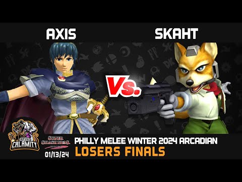 Philly Melee Winter Arcadian 2024 - Singles - Axis vs Skaht - Losers Finals