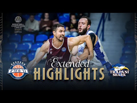Bnei Penlink Herzliya v Trapani Shark | Full Game Highlights | #BasketballCL 2025-26