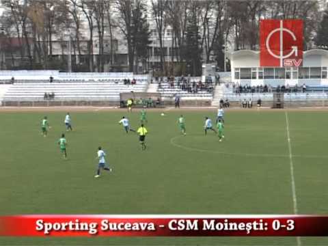 rezumat Sporting Suceava - CSM Moinesti 0-3
