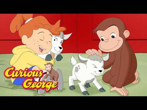 Curious George 🐑 George Goes to the Farm 🚜 Kids Cartoon 🐵 Kids Movies 🐵 Videos for Kids