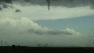 preview picture of video 'Brief tornado west of Buffalo, Oklahoma 06-13-2010'