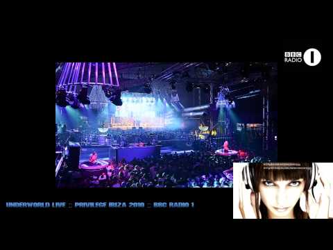 Underworld Live @ Privilege. Ibiza 2010 - BBC Radio 1. Essential Mix. High Quality.