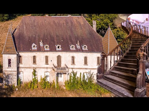 Glorious Abandoned French Castle of a Crazy Artist Who Made NO MONEY!