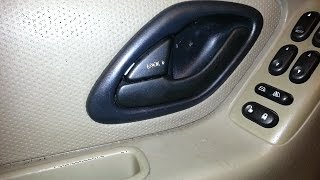 Front inside door handle replacement (2001-2007 Ford Escape)