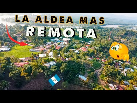 Fui a la ALDEA más ALEJADA de/ Izabal Guatemala.