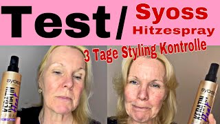 Test Syoss Hitzeschutzspray Keratin Heat/ Drogerie/ dünnes Haar stylen
