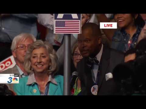 NV Dems Roll Call Vote at 2016 Democratic National Convention