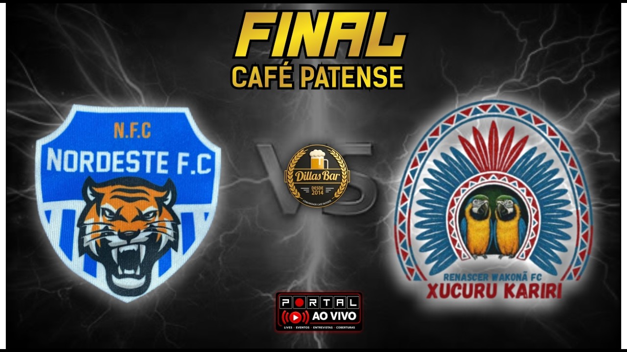 NORDESTE F.C x XUCURI KARIRI - Final Café Patense
