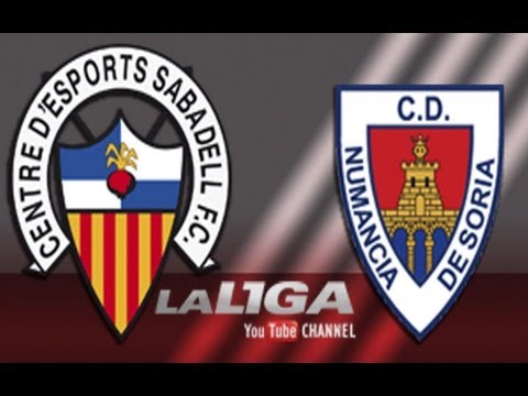 Gol de Collantes (2-0) en el CE Sabadell - CD Numancia - HD