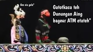 Download lagu Wayang golek Cepot ngaledek Gatotkaca lucu Dalang Abah Asep sunandar sunarya mp3