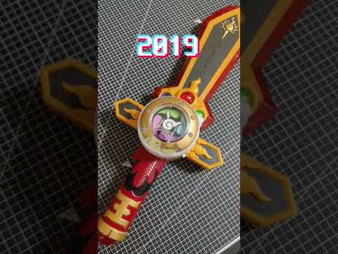 The history of 「Yokai watch」 Toys and Games #shorts