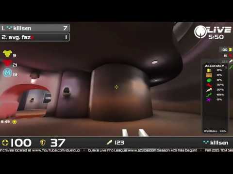 K1llsen vs Fazz   Quake Live 125fps Showmatch