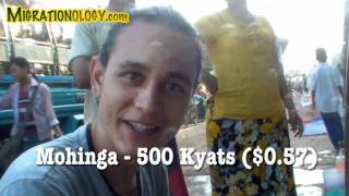 A Taste of Yangon, Burma (Myanmar) - Burmese Street Food Video