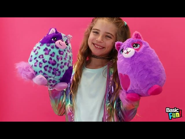 Vídeo relacionado con Misfittens Basic Fun Gato de Peluche Sorpresa Suave, Juguete Coleccionable para Ninas y Ninos, Regalo Infantil de Peluche para niños a de más de 4 años