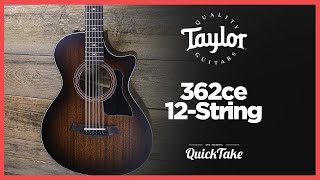 Video thumbnail for Taylor 362ce 12-String | QuickTake | Barnett Music Exchange by Barnett Music Exchange