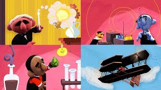 StoryBots | Great Innovators Songs | Learn About Thomas Edison and Marconi | Songs About Inventions