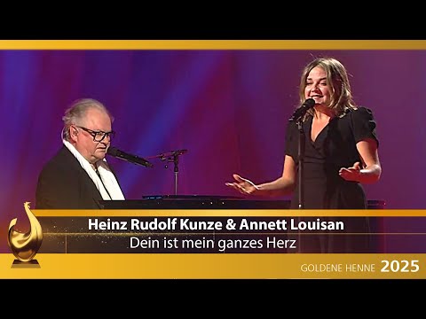 Heinz Rudolf Kunze & Annett Louisan - "Dein ist mein ganzes Herz" | Goldene Henne 2025 | MDR