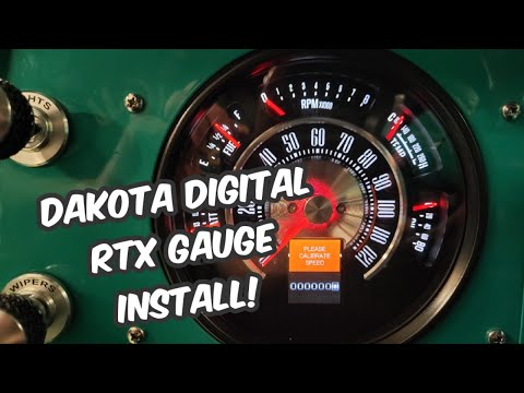Dakota Digital RTX Gauge Install and Shake down Woes - 1966 Ford Bronco Restoration Project