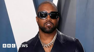 Adidas cuts ties with rapper Kanye West over anti-Semitism – BBC News